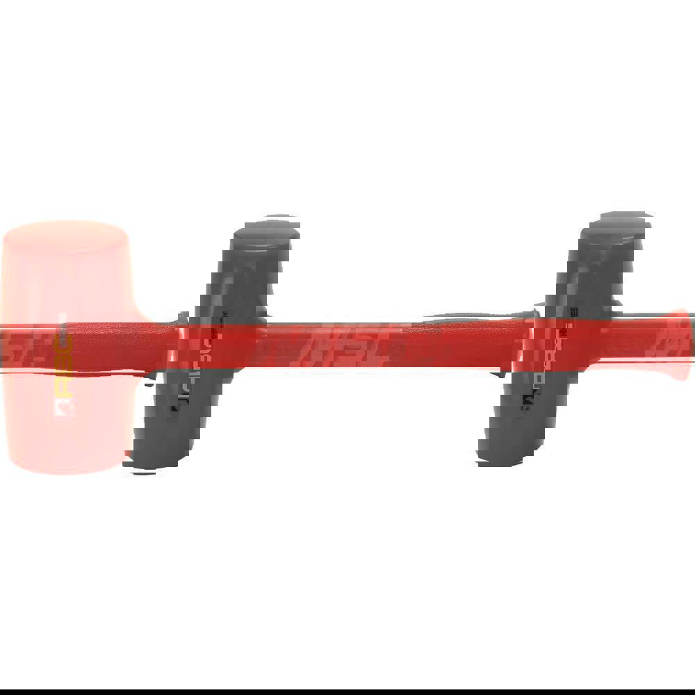 3.3 lb Polyurethane Dead Blow Hammer, Non-Sparking, Non-Marring 2-3/4 Face Diam, 5-3/8